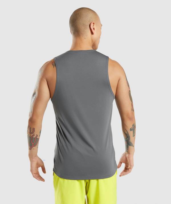 Panske Tielko Gymshark Arrival Siva | IO8304659
